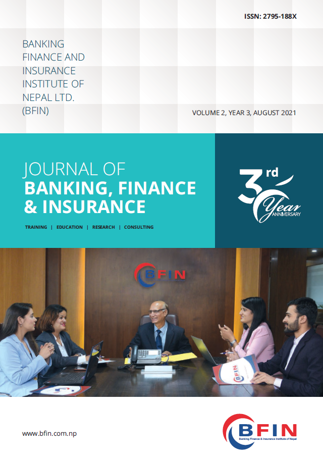 Journal Of Banking Finance And Insurance, Vol II