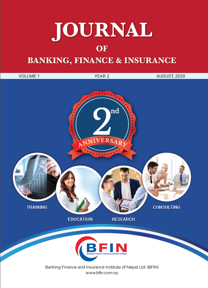 Journal Of Banking Finance And Insurance Vol I 