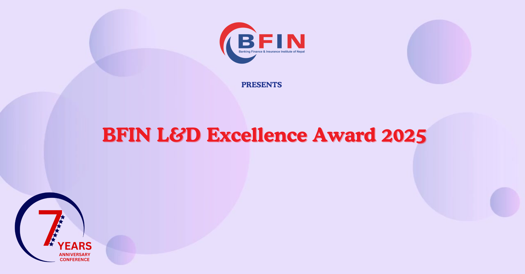 BFIN L&D Excellence Award 2025